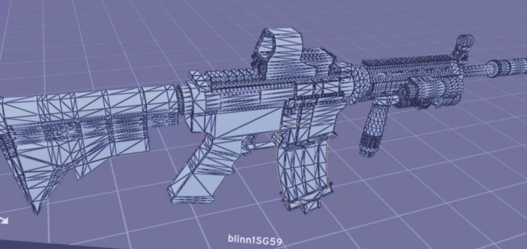 Foto pemodelan asset game