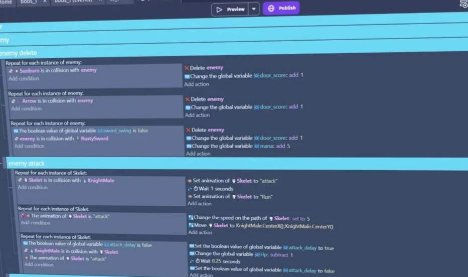 Foto penyusunan asset game